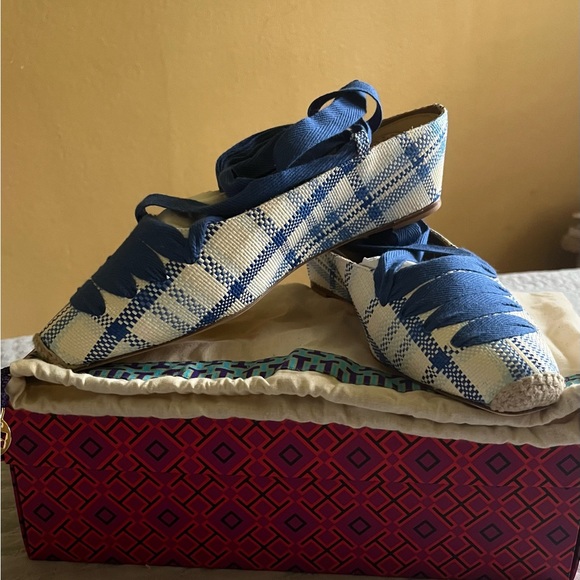 Tory Burch Florence lace up espadrilles - Picture 5 of 9